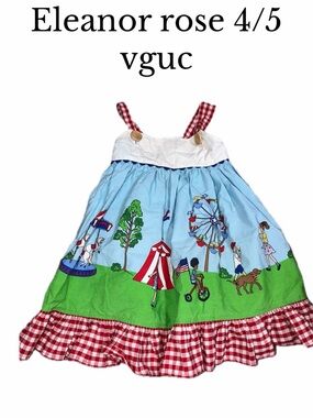 Eleanor rose 4/5 circus fair dress
